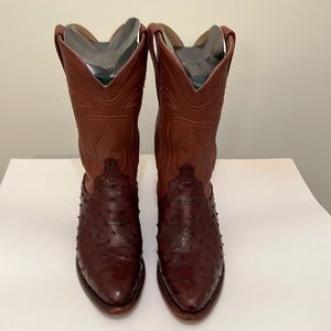 Tecovas cowgirl boots, size 9.5, brown